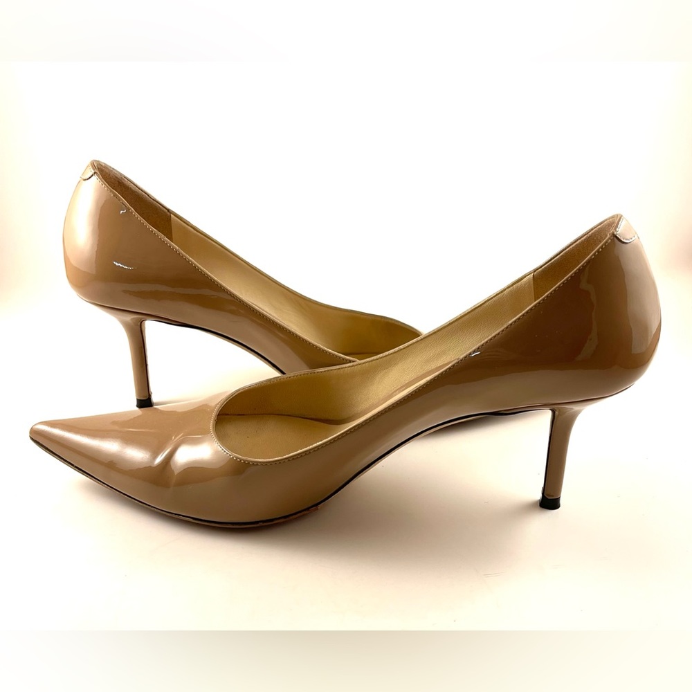 Jimmy Choo Patent Leather Pumps Nude (neutral)